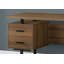 Bureau d'ordinateur, bureau avec tiroirs-129224356
