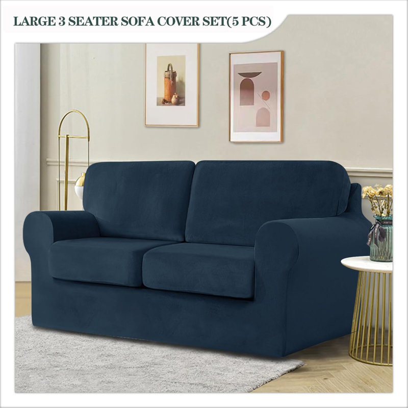 Outdoor Patio Sofa Cover, Blue
