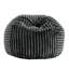 Chaise longue en mousse viscoélastique gris ciel 40 po - Bronze doux et douillet