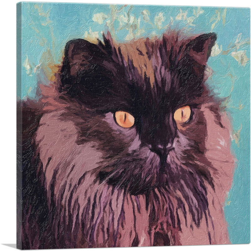 Chantilly-Tiffany, reproduction de peinture sur toile tendue, H 26 po x l 26 po x P 1,5 po
