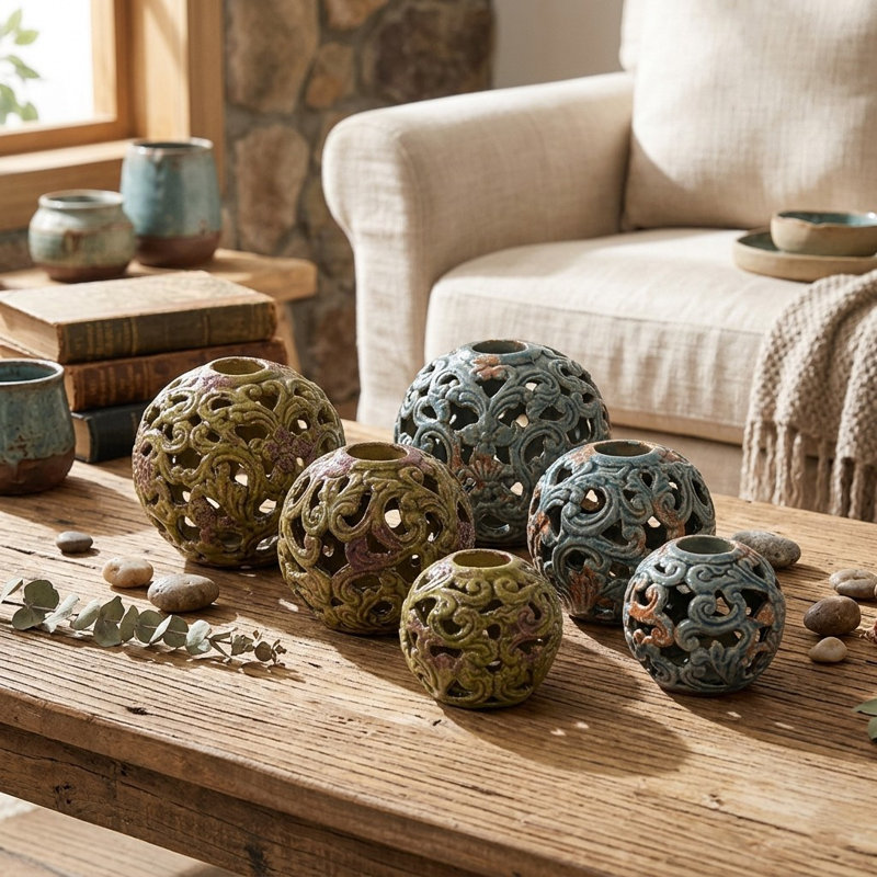 Concrete / Cement Tabletop Tealight Holder