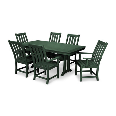 Vineyard 7-Piece Arm Chair Dining Set
