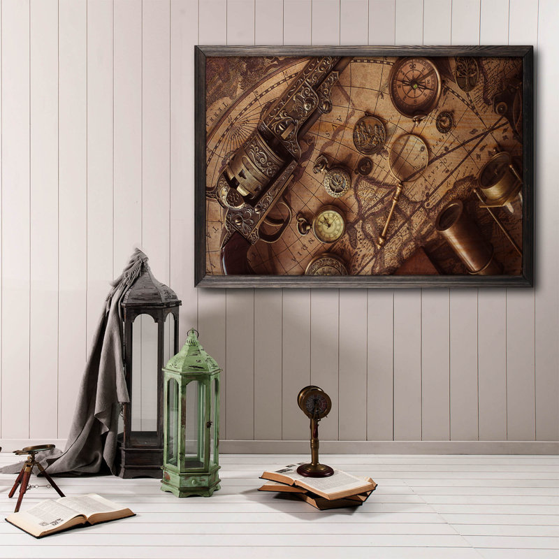 Anonymous - Single Picture Frame Painting on Wood, 50cm H x 70cm W x 1.5cm D