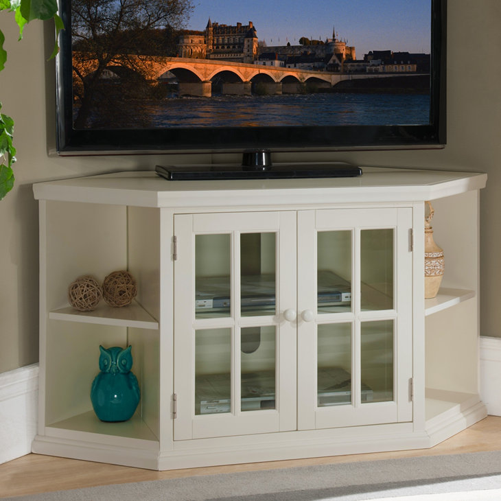 Meuble télé de coin pour téléviseur de 50 po ou moins Carnesville