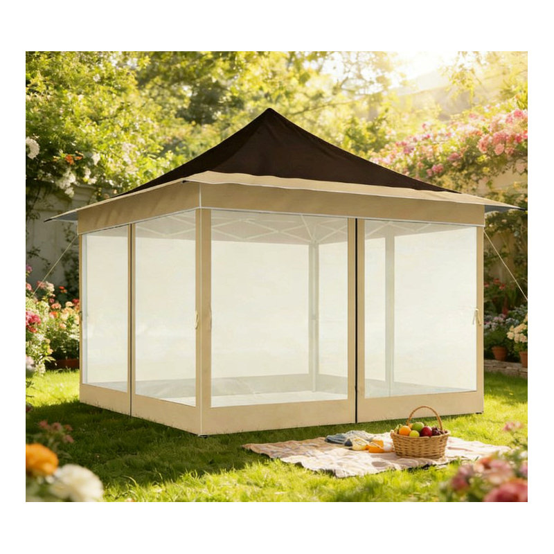 Spacious Pop Up Tent,Canopy Tent With Mesh Netting,With Carry Bag,For Outdoor