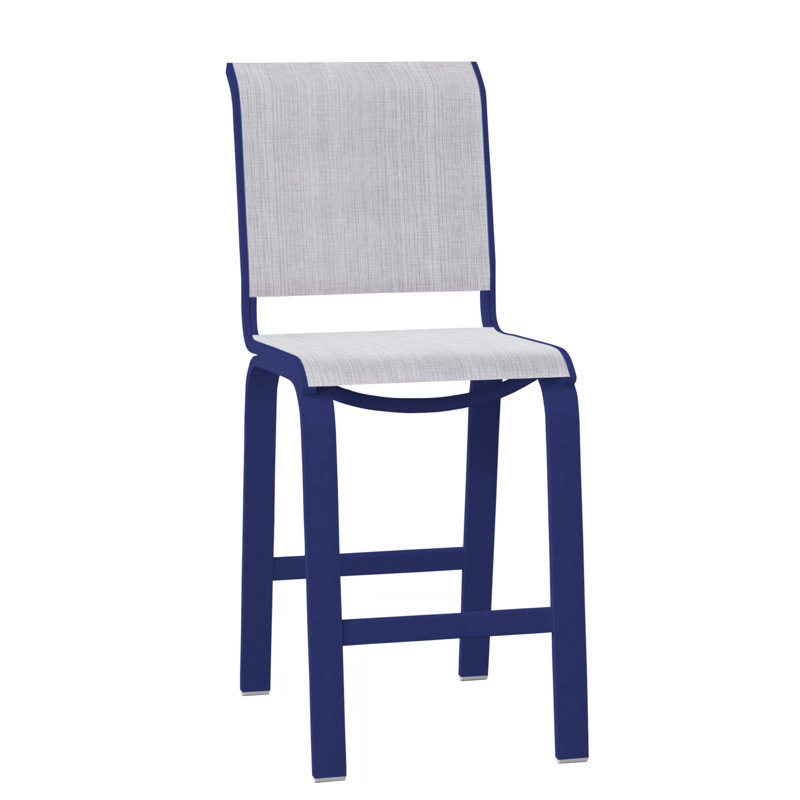 Tabouret de bar 26 po Holna, Bois de plage texturé, Bijou
