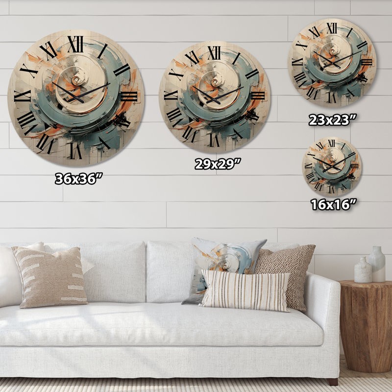 Horloge murale Yeva, Moyenne