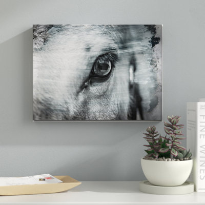 Équitation équestre, impression sur toile tendue