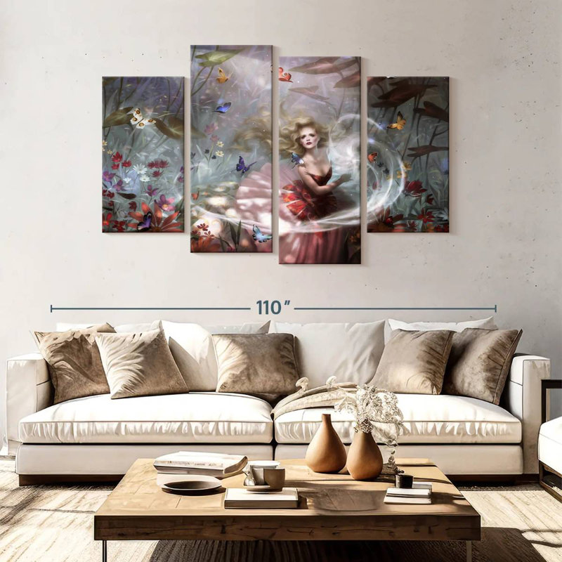 Kelan Make A Wish Fairy, 54" H x 84" W