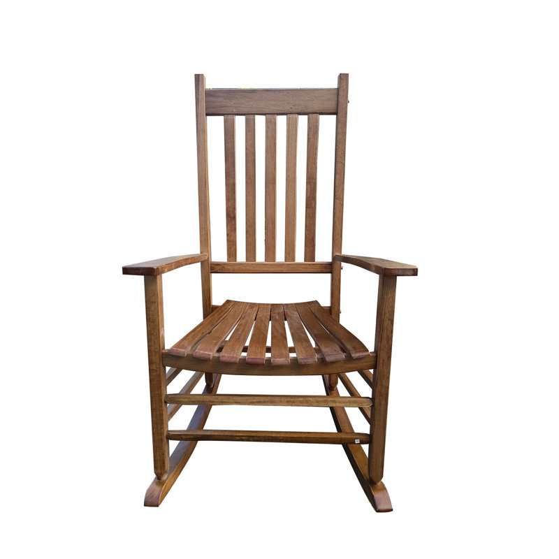 Chaise berçante robuste et confortable pour l'intérieur et l'extérieur