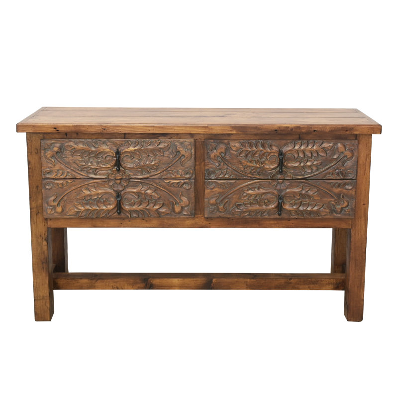 Console en bois massif Juliza