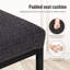 Ensemble de 4 tabourets de bar Chenille-114371031