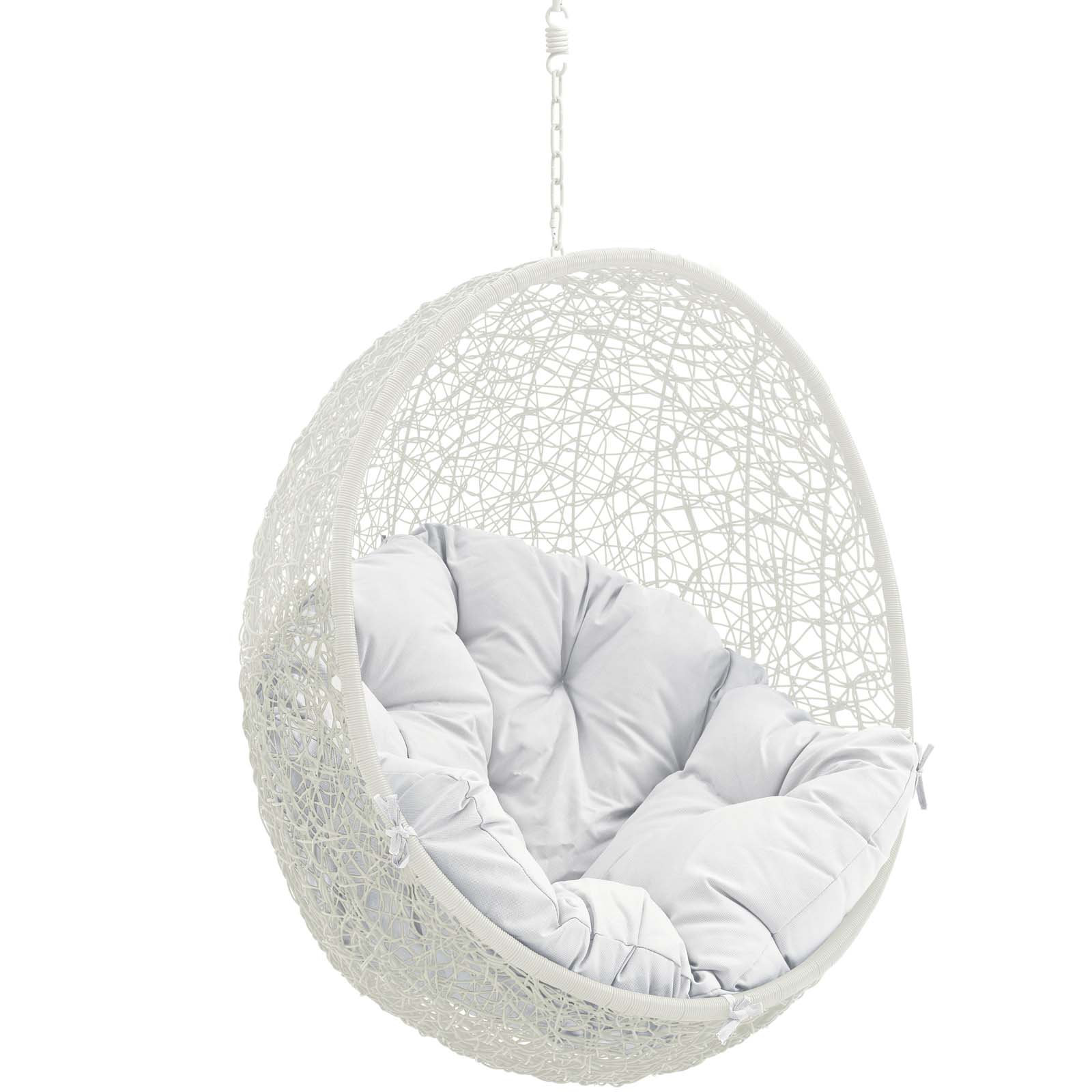 Modway Hide Swing Chair, White