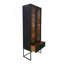 Armoire décorative avec portes en verre