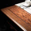 American ash end table