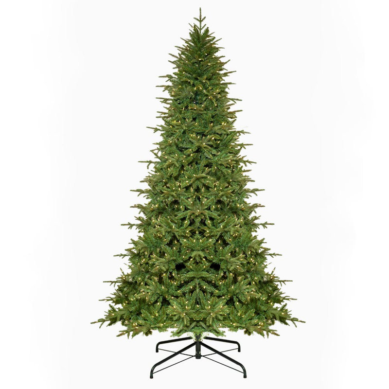 108' H Lighted Artificial Fir Christmas Tree