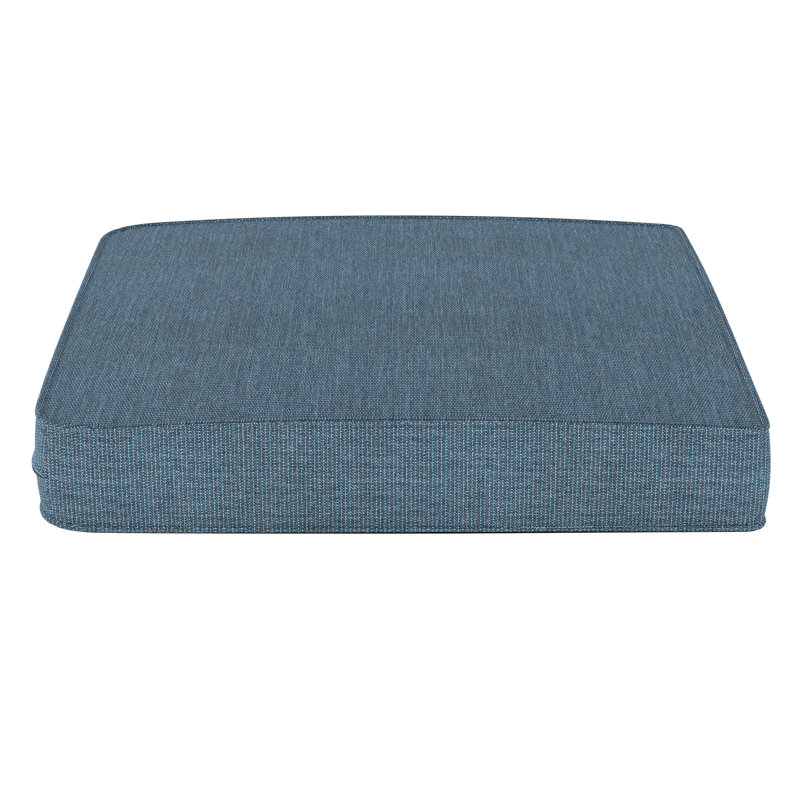 Outdoor Sunbrella® Seat Cushion, Spectrum Denim Sunbrella®
