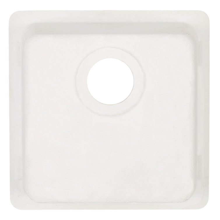 Totten 17'' Single Bowl Granite Undermount Kitchen Sink