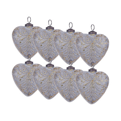 13cm Handmade Vintage Look Bauble