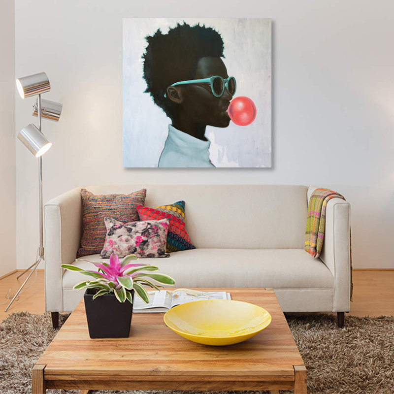 " How Far Is A Light Year? " by Alexander Grahovsky, No Mat, 48" H x 48" W x 1.5" D, Wrapped Canvas