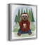 Lumberjack Bear - Toile encadrée de qualité supérieure - prête à être accrochée-1672198896-1672198893