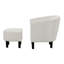 Fauteuil demi-tonneau avec repose-pieds Anges-637588482
