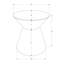 Table d'appoint Modern Drum