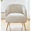 Fauteuil d'appoint en velours côtelé-644719286