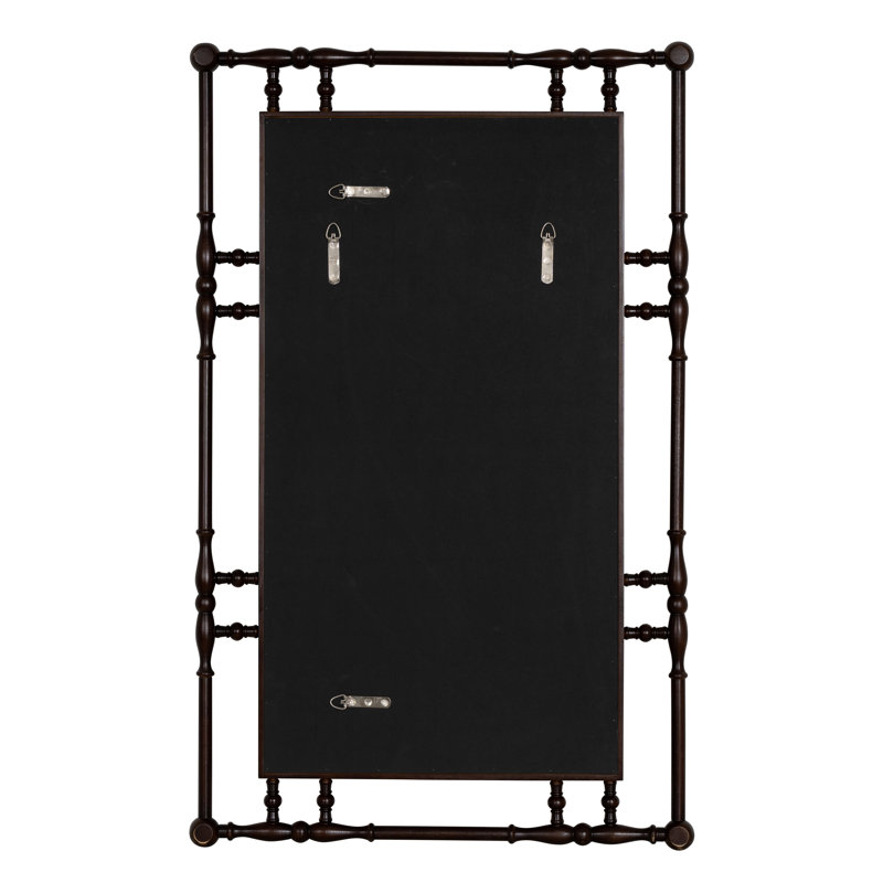 Rectangle Solid Wood Wall Mirror