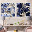 Danita - Ensemble de 2 collages carrés floraux-101864817-101864819