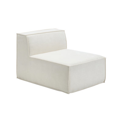 Canapé modulaire avec repose-pieds réversible Ezra