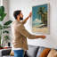 Tropical Palm Paradise Coastal - Wrapped Canvas-1341286872-1341286879