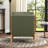 Lechia 25.79" Wide Comfort Linen Upholstered Arm Accent Chair With Lumbar Pillow-983189469