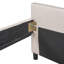 Upholstered Daybed With Two Drawers, Wood Slat Support-1785735320