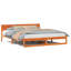 Bed Frame with Headboard Solid Pine Wood-2085284118-2085284119