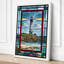 Lighthouse Keeper Geometric - Wrapped Canvas-281948559-281948565