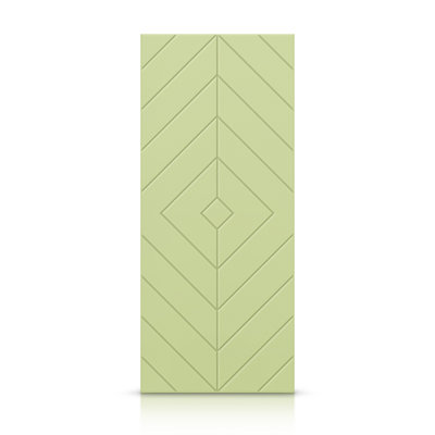 Porte standard à panneaux en bois
