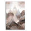 Winston Porter «Boho Mountain 6» par Petals Prints Design, art mural en verre acrylique, ACR-43827-985405691
