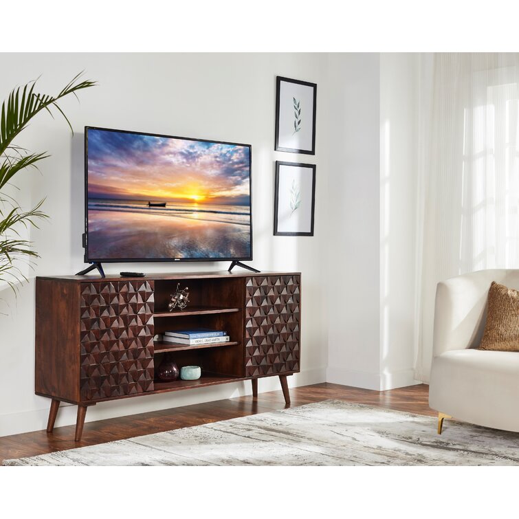 Wood Carvings At Its Finest TV stand 