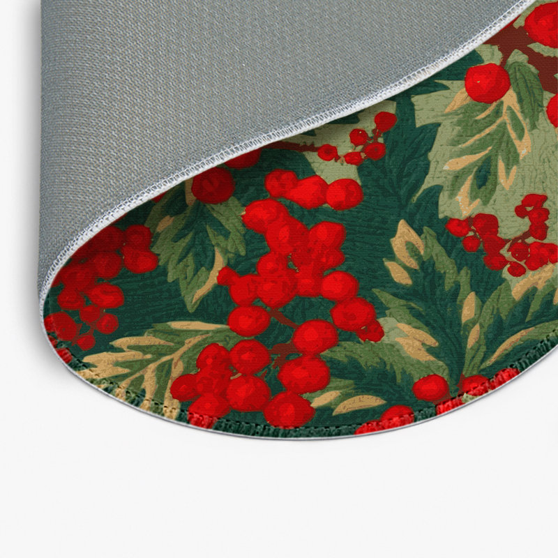 Tapis vert d'intérieur et d'extérieur Botanical, Rond 5 pi