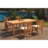 LosPalmos Outdoor 11 - Piece Teak Dining Set