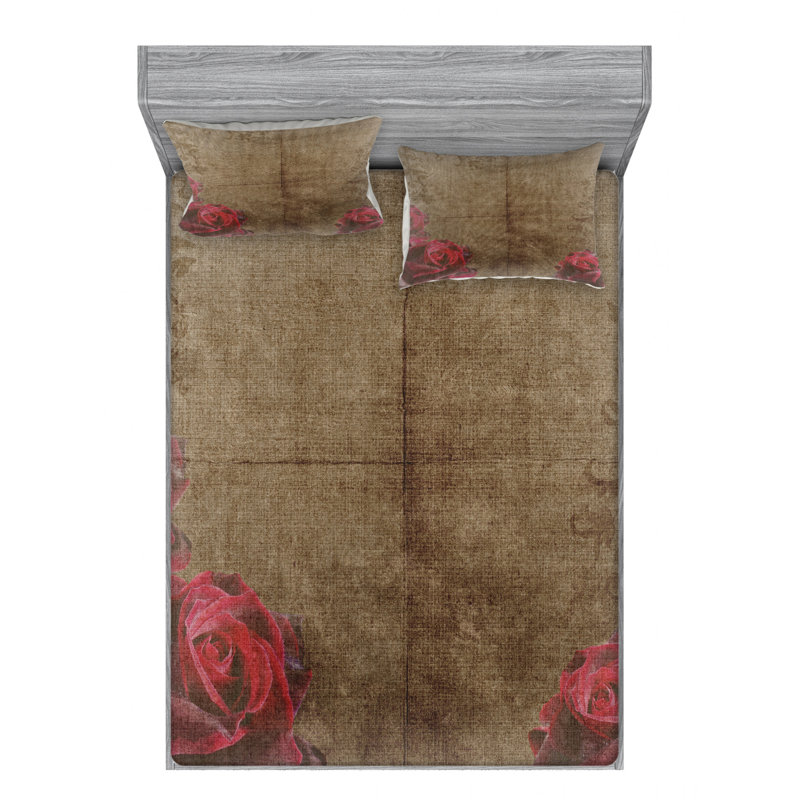 Microfiber Sheet Set, Queen Sheet Set with Fitted Sheet