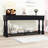 Versatile Wood Console Table with Three Drawers and Bottom Shelf-1422919009