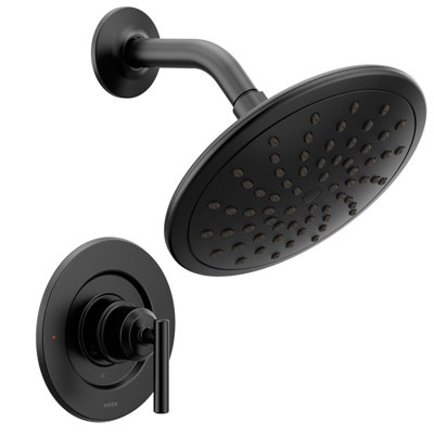 Garniture de douche Moi Gibson Posi-Temp avec douche à effet de pluie éco-performante de 8 pouces, valve requise