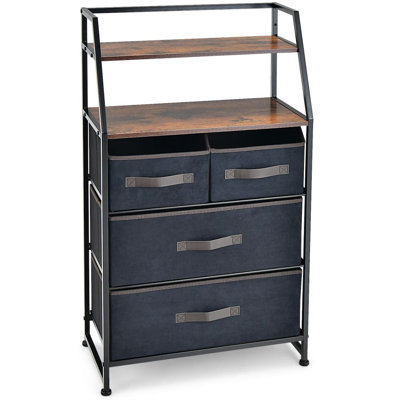 Limewood 4 Drawer Storage Drawer