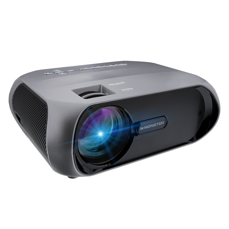Monster Home Theater Projector 2000 Lumens Portable Projector