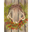 Couronne de Noël avec impression de panache sur toile