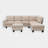 Khristine Upholstered Sectional Right Hand Facing-400761577