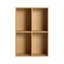 Petites tablettes de rangement murales de 24 pouces, convenant à une petite salle de bain, bureau, pièce de rangement, chêne original
