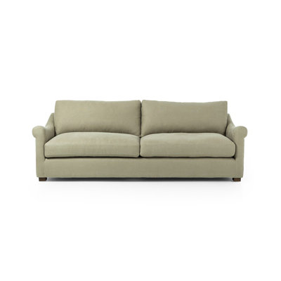 Toulouse 93"" 100% Linen Rolled Arm Sofa -  Birch Lane™, BF424AD68D984F958C9D7F1F27245283